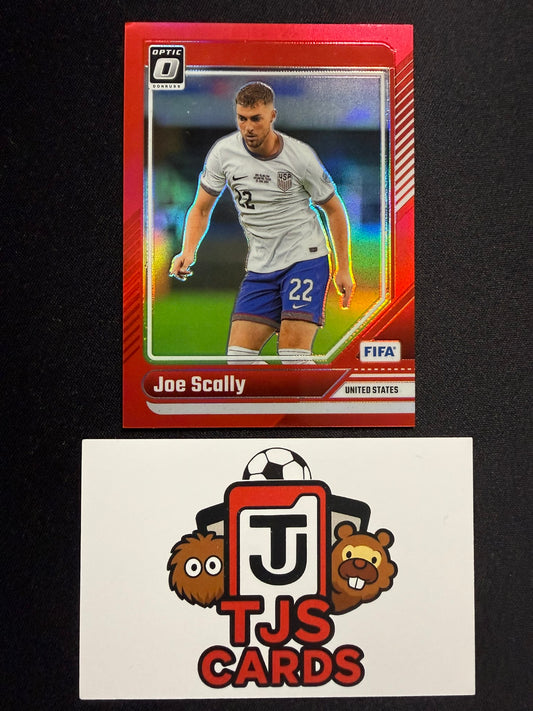 Joe Scally - Red Optic /299 - Panini Donruss 2024/25