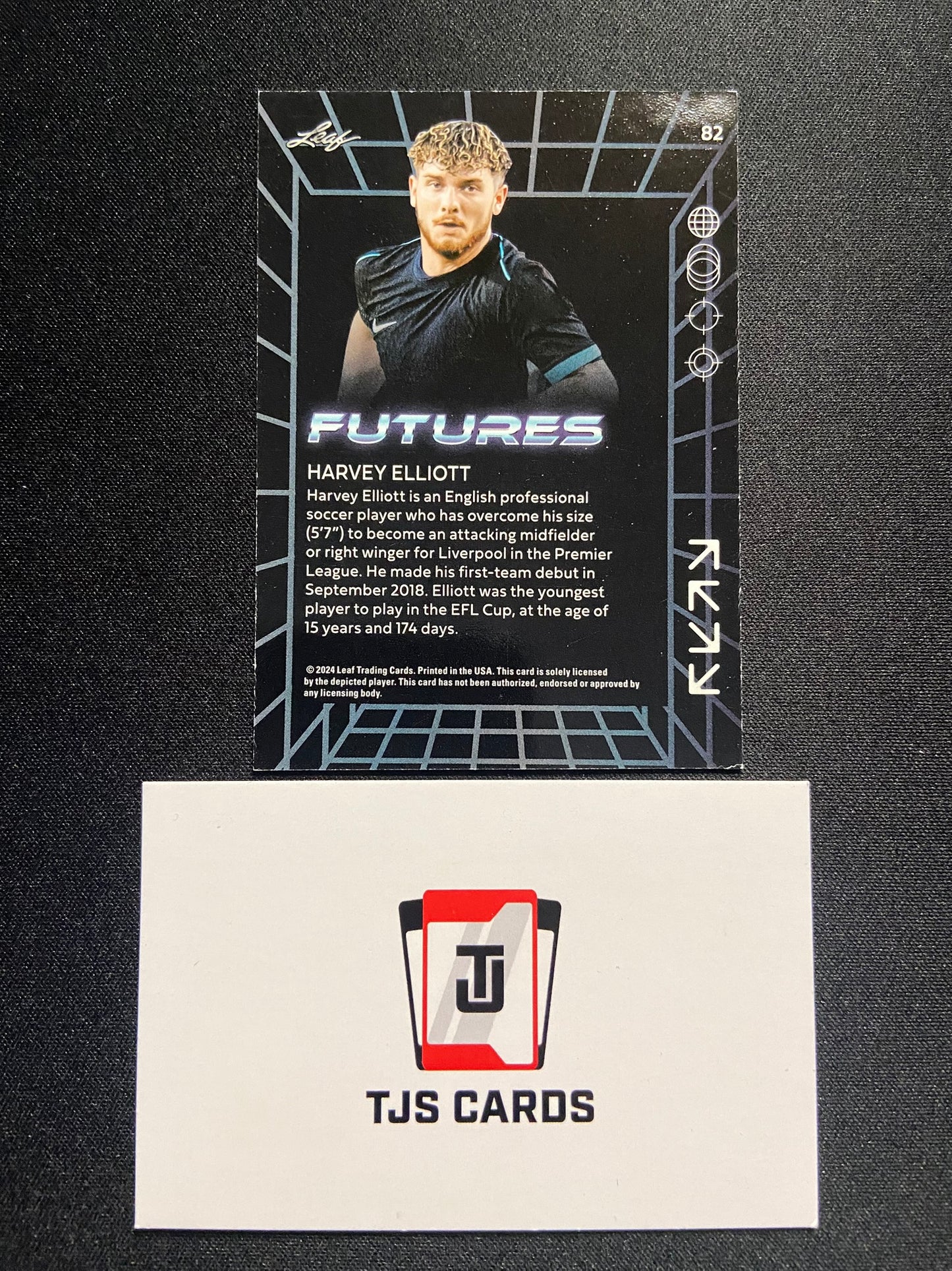 Harvey Elliott - Gold Foil /10 - Leaf Futures 2024