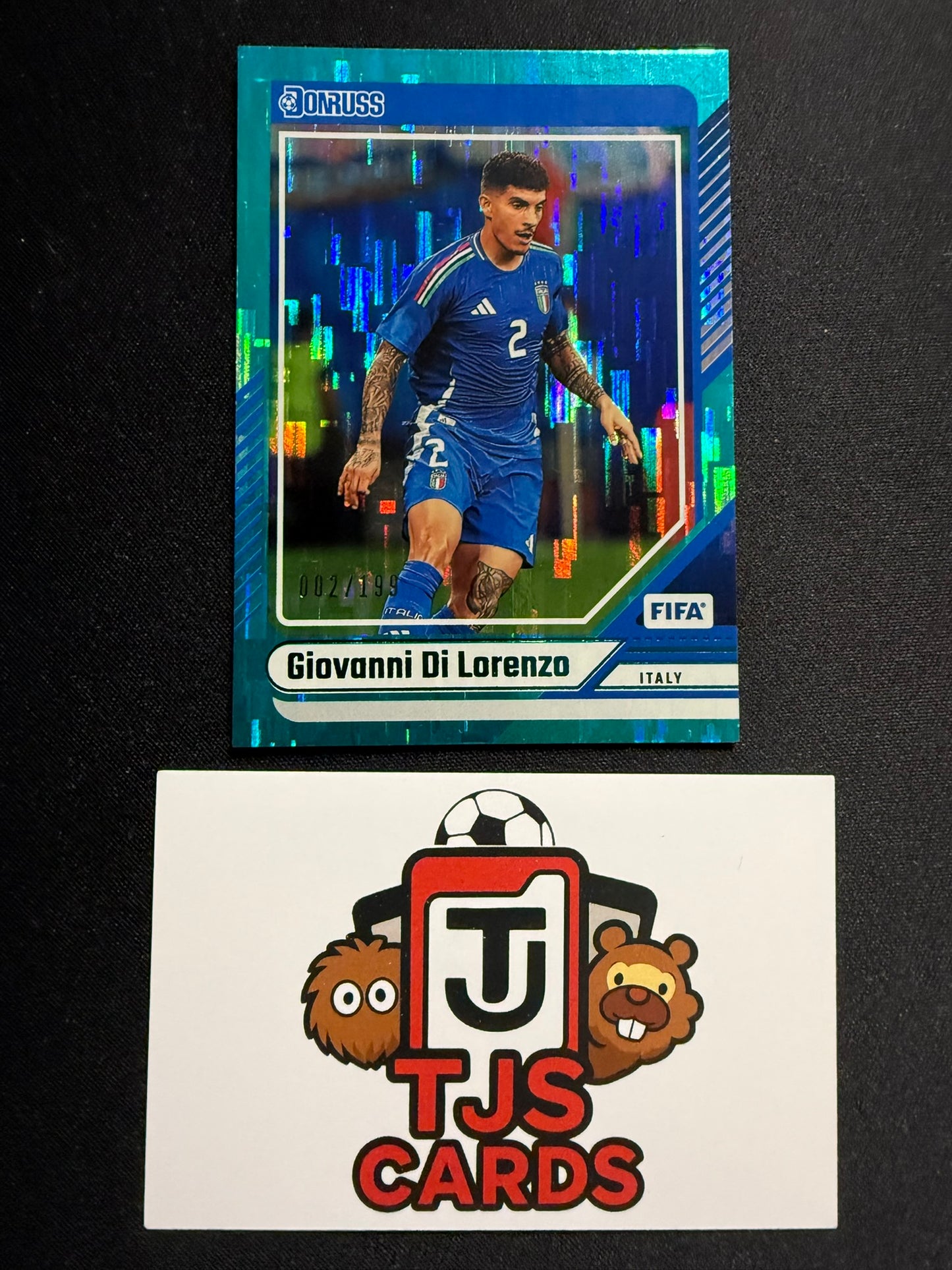 Giovanni Do Lorenzo - Teal /199 - Panini Donruss 2024/25