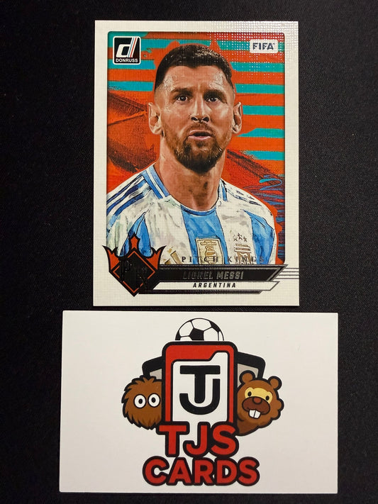 Lionel Messi - Silver Pitch Kings SP - Panini Donruss 2024/25