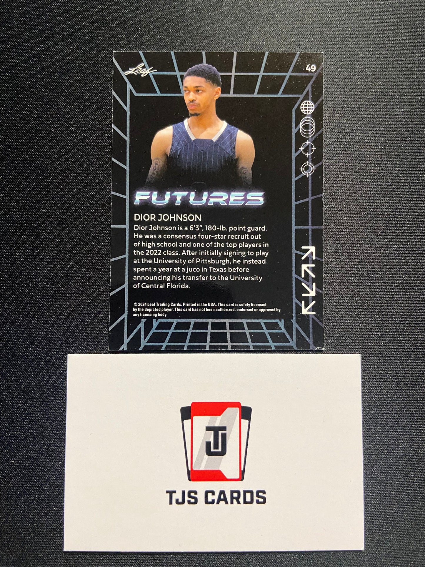 Dior Johnson - Red /199 - Leaf Futures 2024