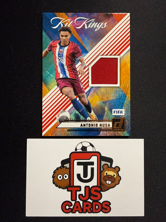 Antonio Nusa - Kit Kings Patch - Panini Donruss 2024/25