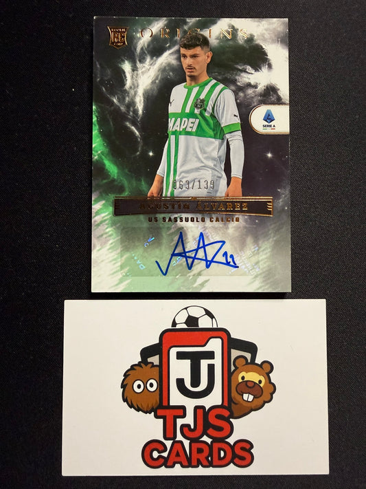Agustin Alvarez - Rookie Auto /139 - Panini Chronicles Origins Serie A 2022/23