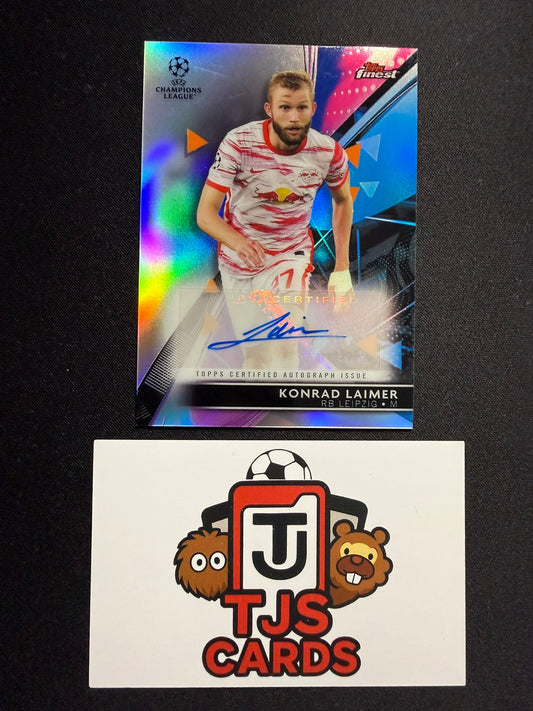 Konrad Laimer - Auto - TOPPS Finest UCL 2021/22