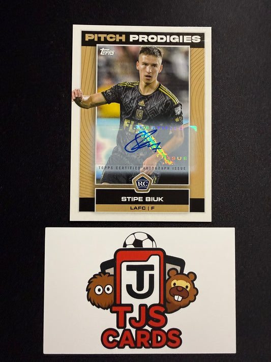Stipe Biuk - Rookie Auto - TOPPS MLS 2023
