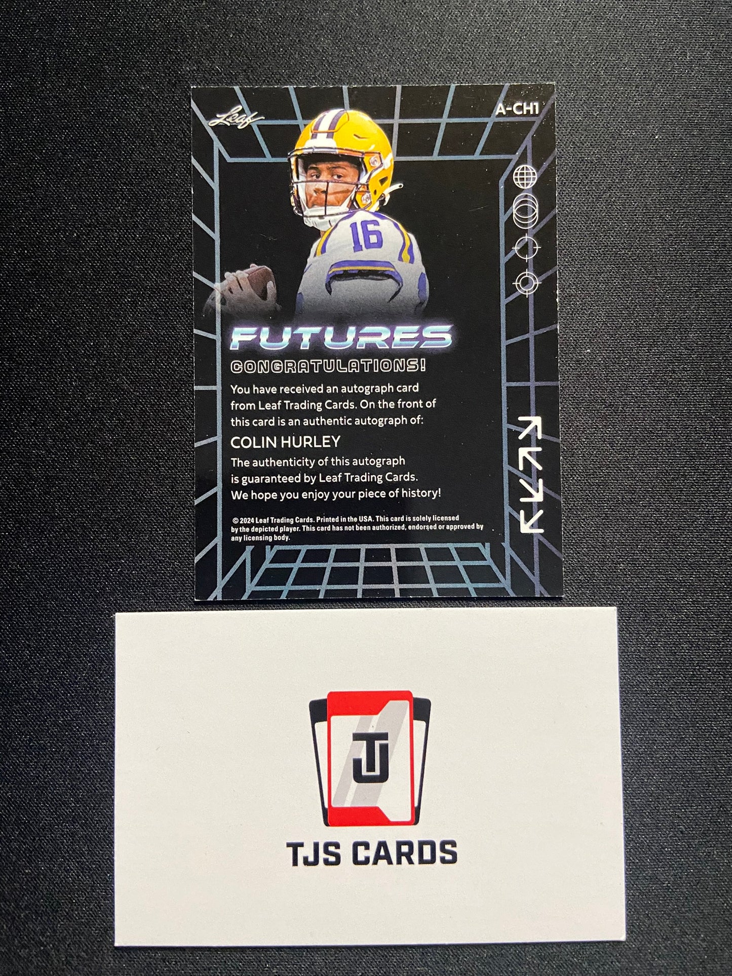 Colin Hurley - Silver Auto /149 - Leaf Futures 2024