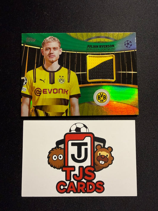 Julian Ryerson - Player-Worn Patch /99 - TOPPS UCC 2024/25