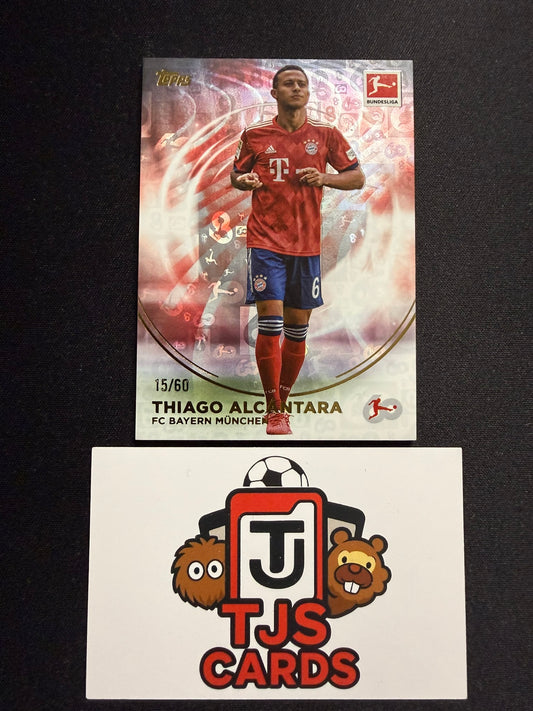 Thiago Alcantara - /60 - TOPPS Bundesliga 60 Years 2023/24