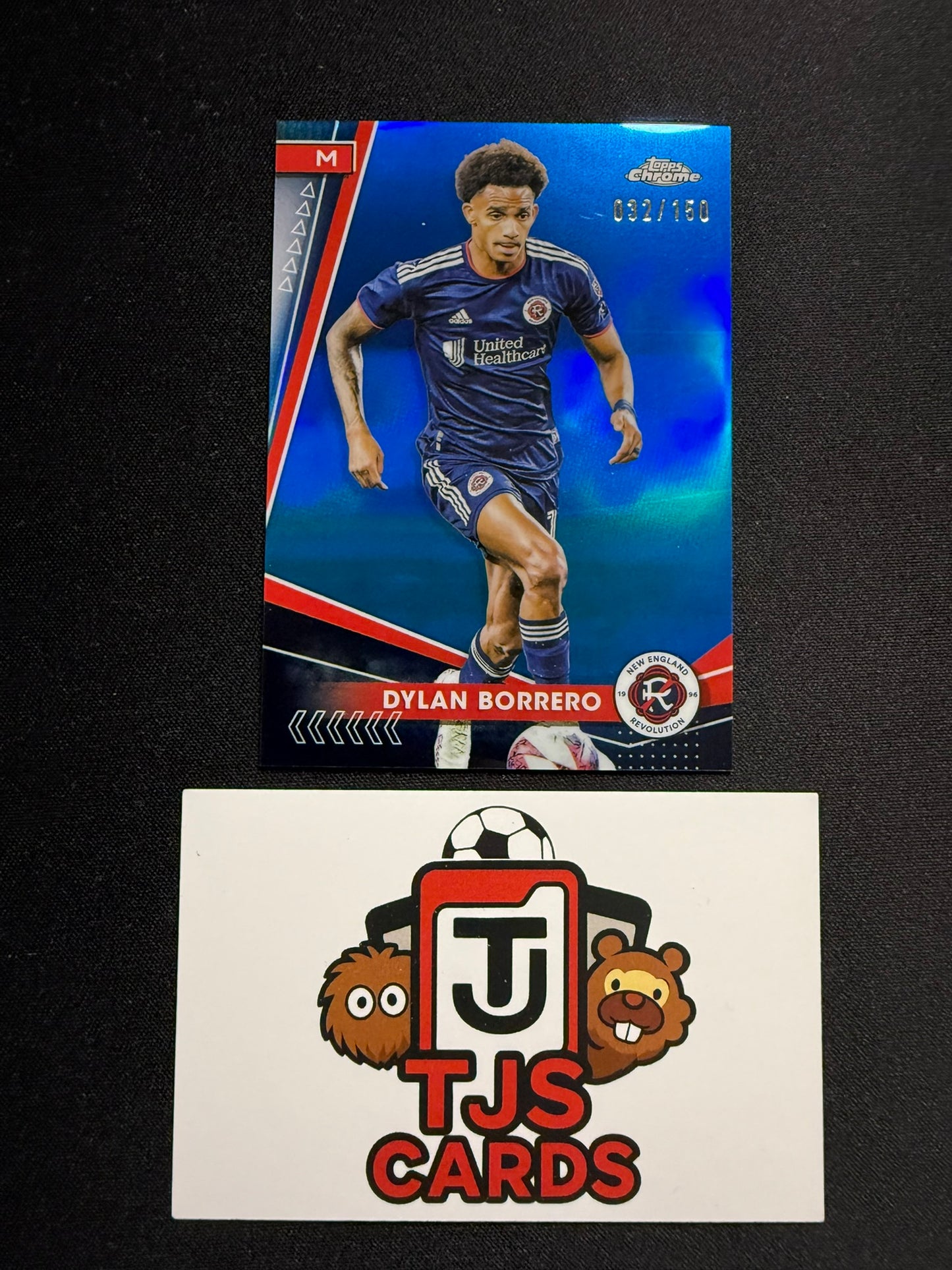 Dylan Borrero - Blue /150 - TOPPS Chrome MLS 2024