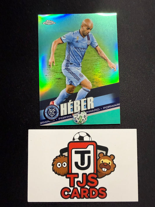 Heber - Aqua /299 - TOPPS Chrome MLS 2022