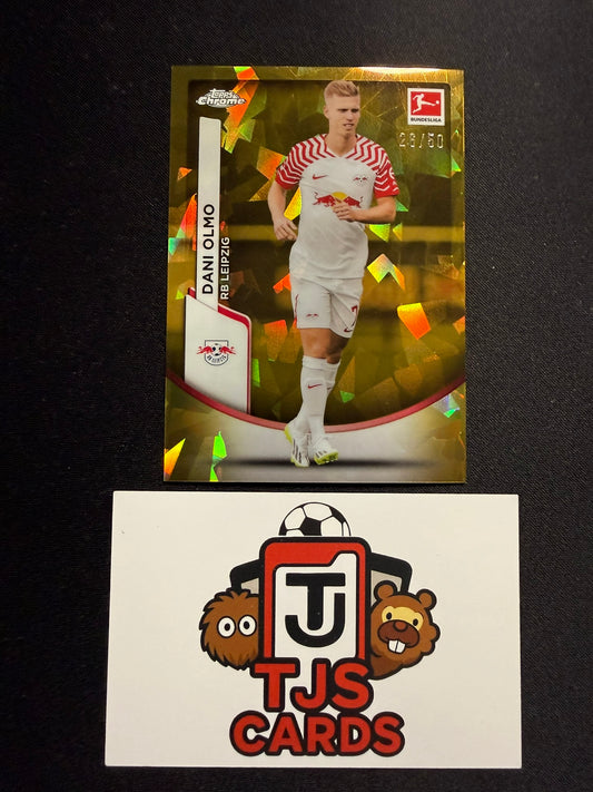 Dani Olmo - Gold /50 - TOPPS Bundesliga Sapphire 2023/24