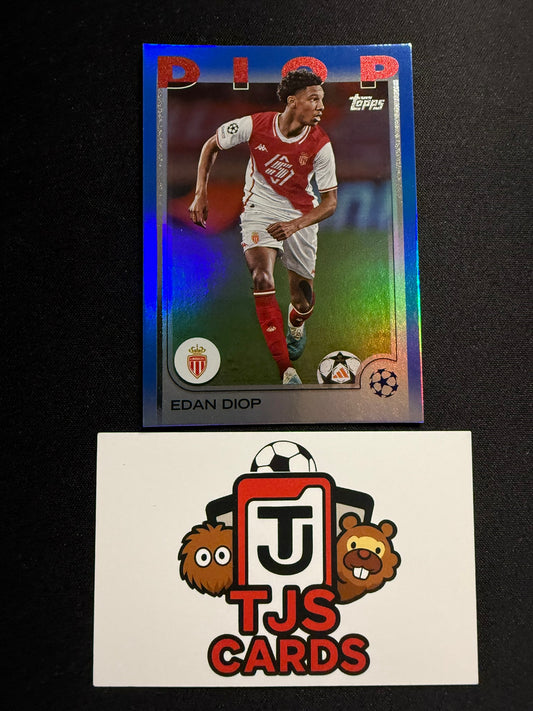 Edan Diop - Blue /125 - TOPPS UCC 2024/25