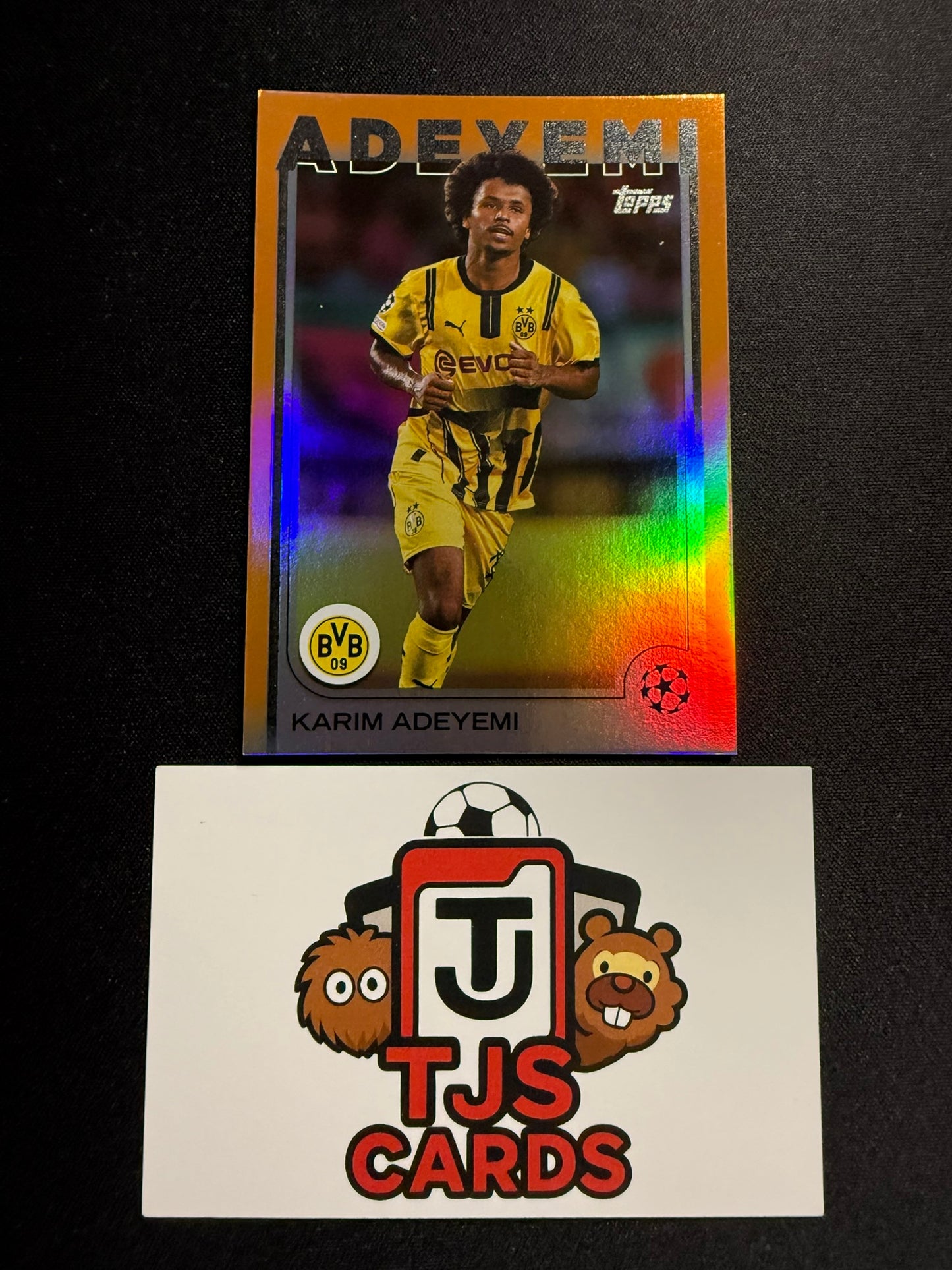 Karim Adeyemi - Orange /25 - TOPPS UCC 2024/25