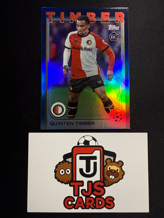 Quinten Timber - Rookie Navy Blue /275 - TOPPS UCC 2024/25