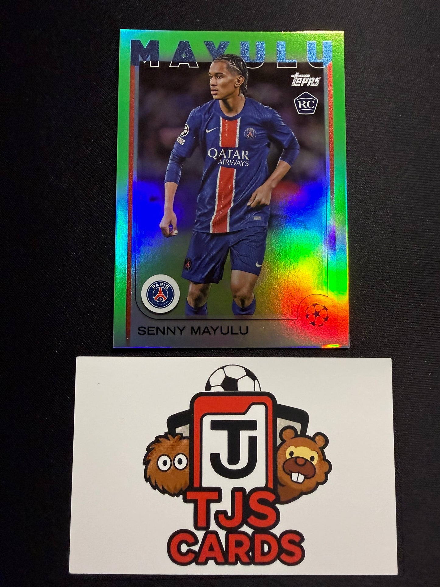 Senny Mayulu - Rookie Neon Green /199 - TOPPS UCC 2024/25