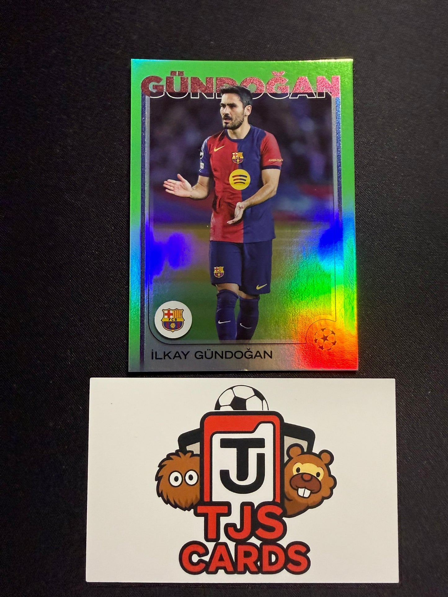 Ilkay Gundogan - Neon Green /199 - TOPPS UCC 2024/25