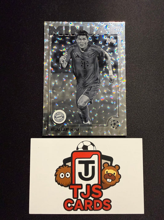 Minjae Kim - Black & White Icy /150 - TOPPS UCC 2024/25