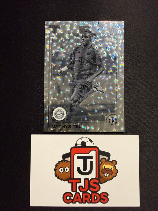 Mathys Tel - Black & White Icy /150 - TOPPS UCC 2024/25