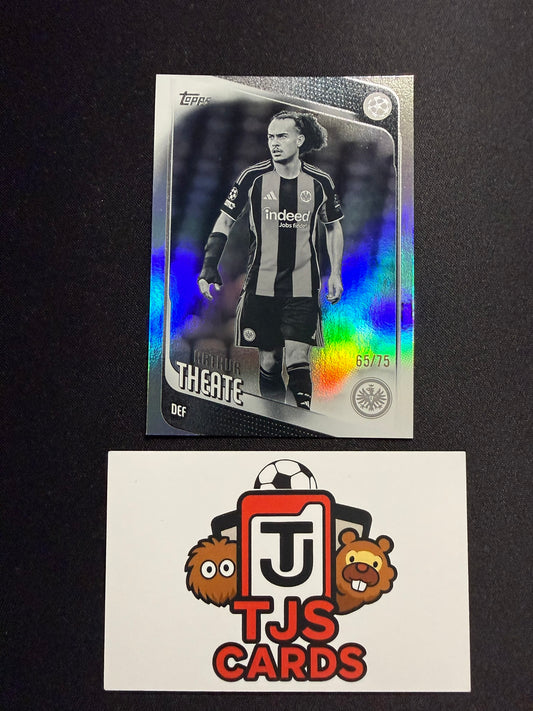 Arthur Theate - Black & White /75 - TOPPS UCC 2025/26