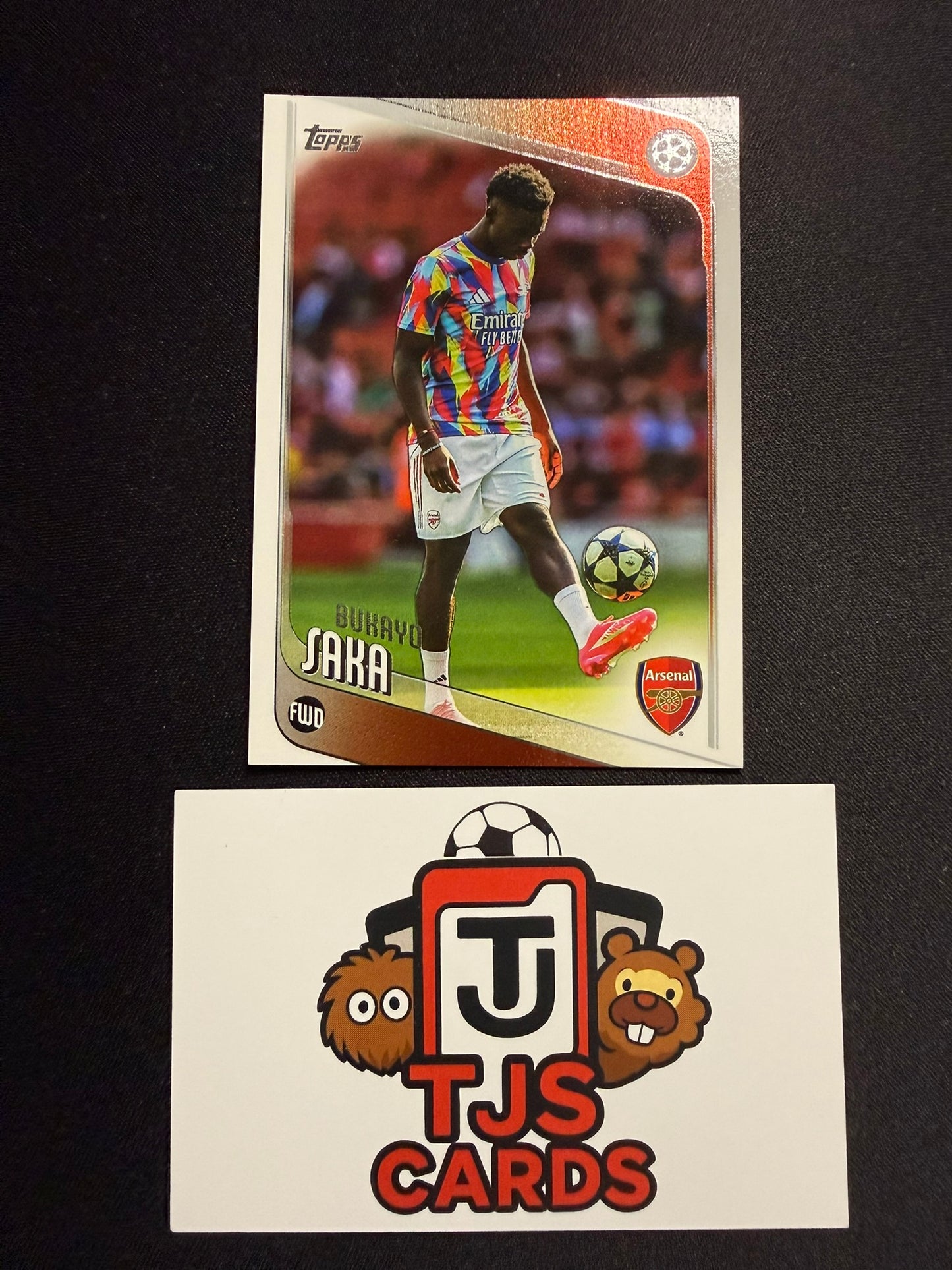 Bukayo Saka - Image Variation - TOPPS UCC 2025/26