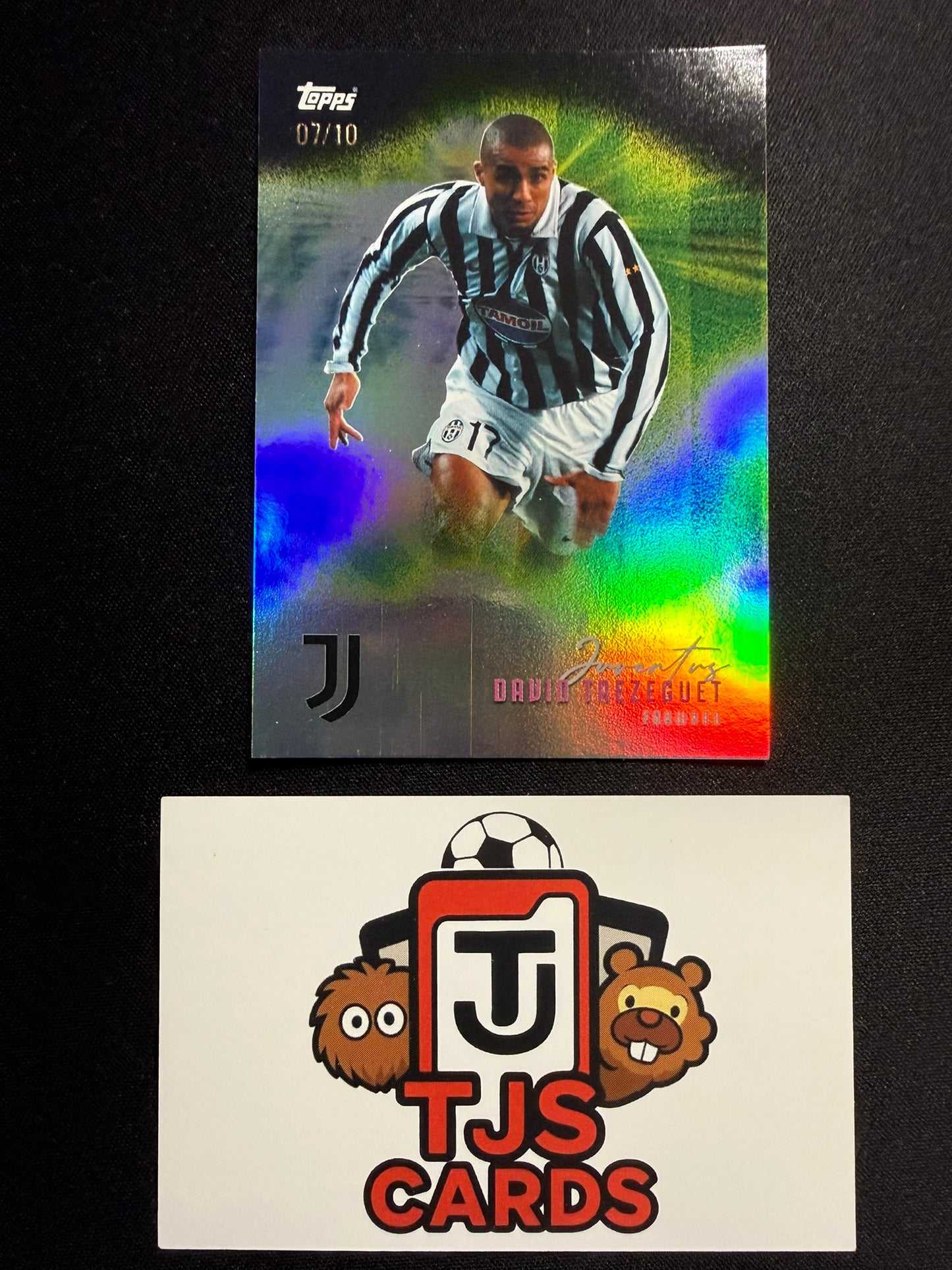 David Trezeguet - Black Pitch Pursuits /10 - TOPPS Juventus Team Set 2025/26