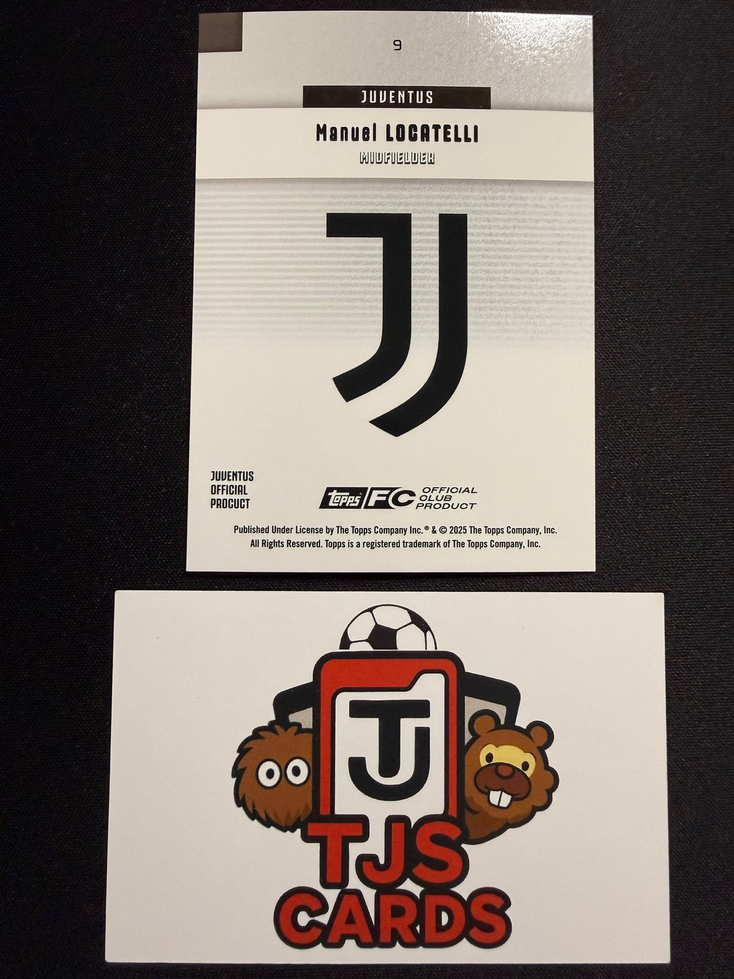 Manuel Locatelli - Aqua /150 - TOPPS Juventus Team Set 2025/26