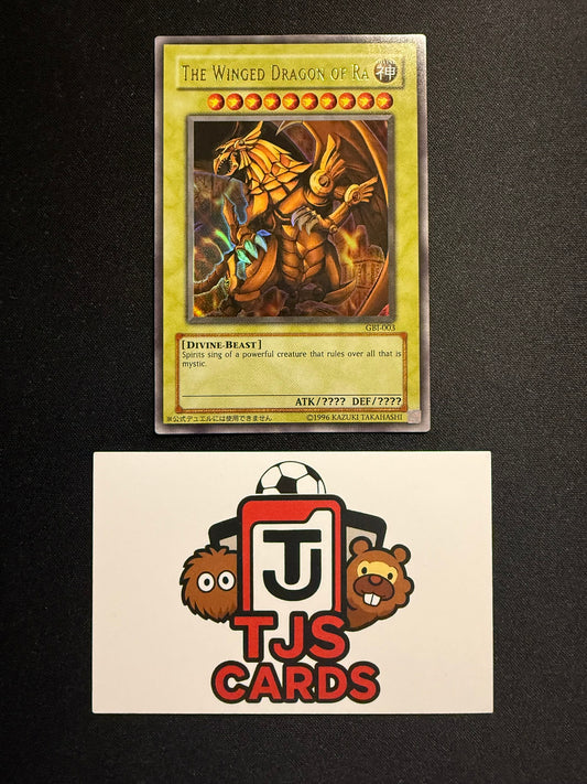 The Winged Dragon Of Ra (2) - Ultra Rare GBI-003 - LP - YuGiOh