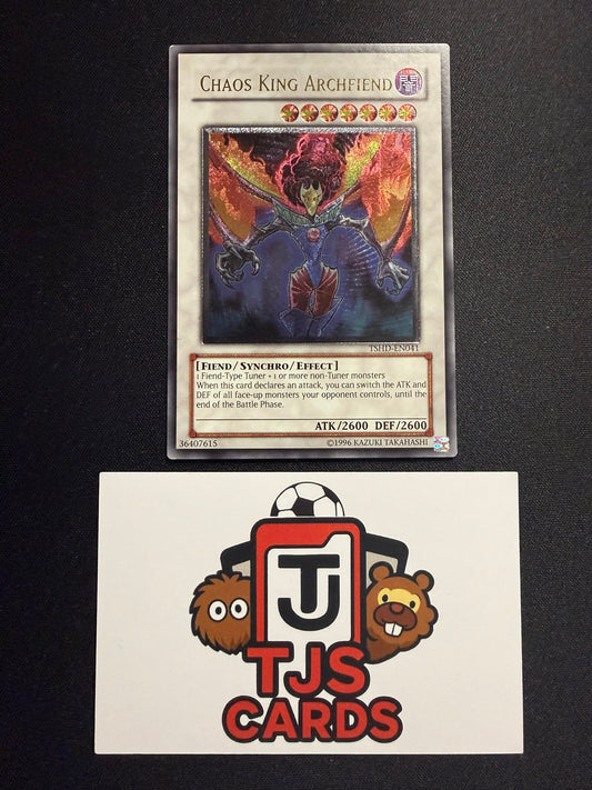 Chaos King Archfiend - Ultimate Rare TSHD-EN041 - LP - YuGiOh