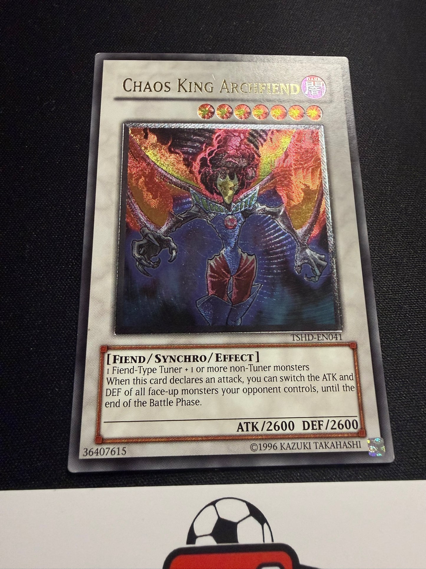 Chaos King Archfiend - Ultimate Rare TSHD-EN041 - LP - YuGiOh