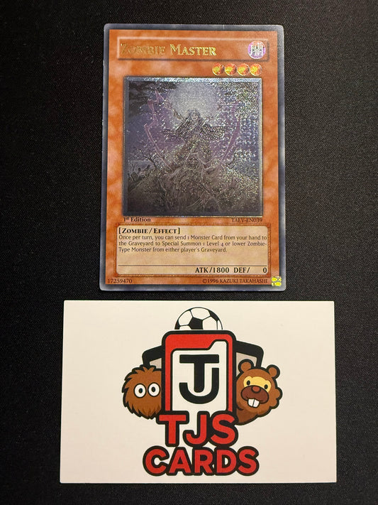 Zombie Master - Ultimate Rare 1st Edition TAEV-EN039 - MP - YuGiOh