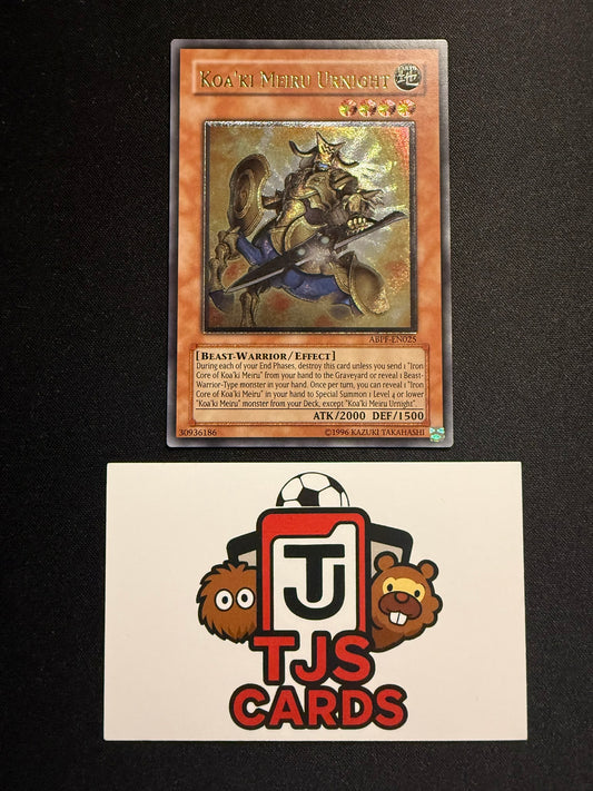 Koa'ki Meiru Urnight - Ultimate Rare ABPF-EN025 - LP - YuGiOh