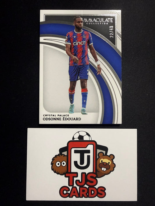 Odsonne Edouard - Silver /49 - Panini Immaculate 2022/23