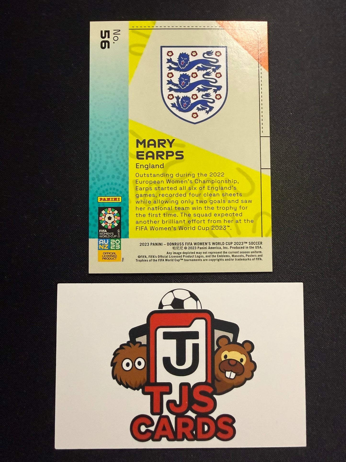 Mary Earps - Red Rookie /299 - Panini Donruss Women's World Cup 2023