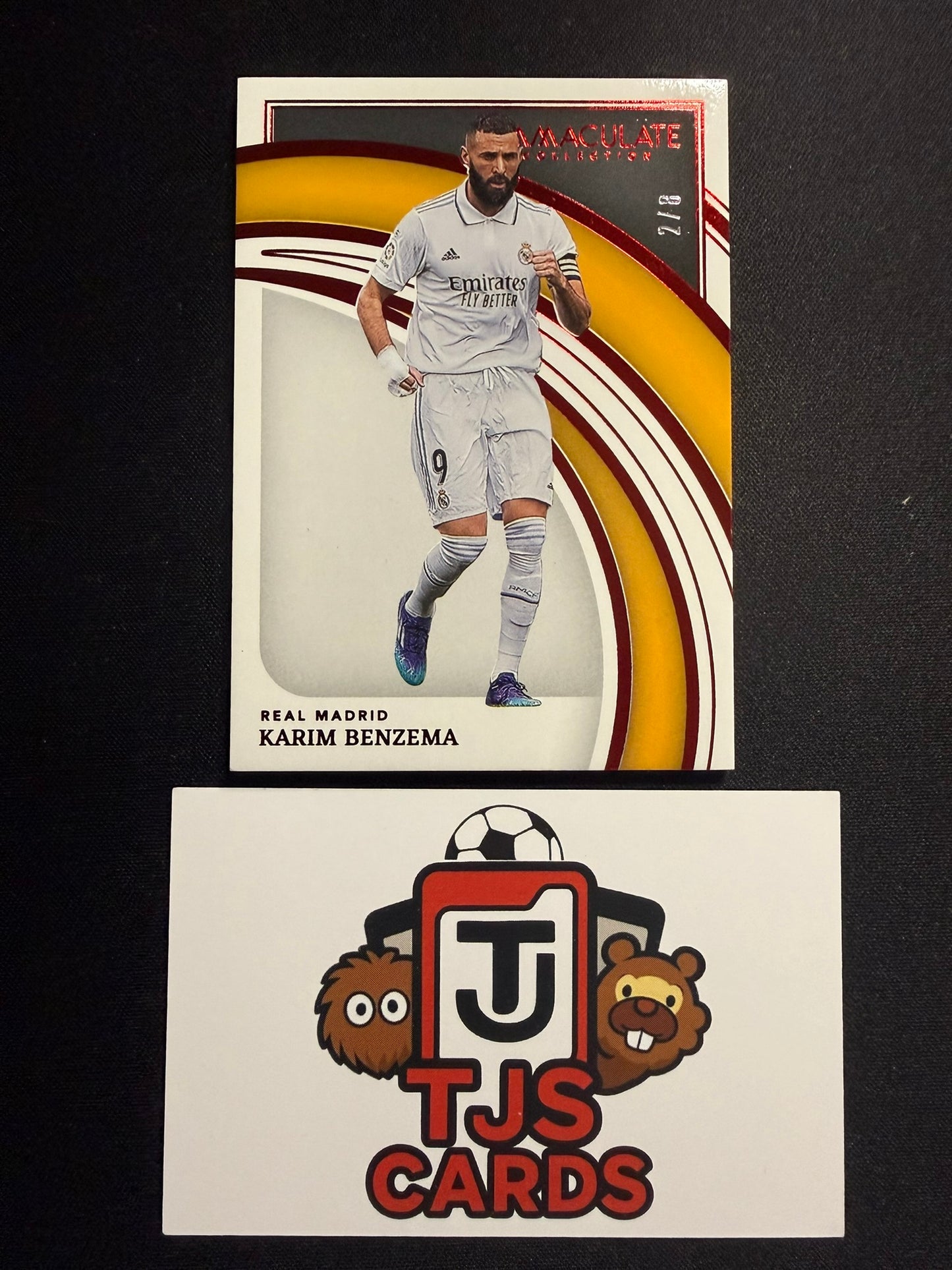Karim Benzema - Ruby /8 - Panini Immaculate 2022/23