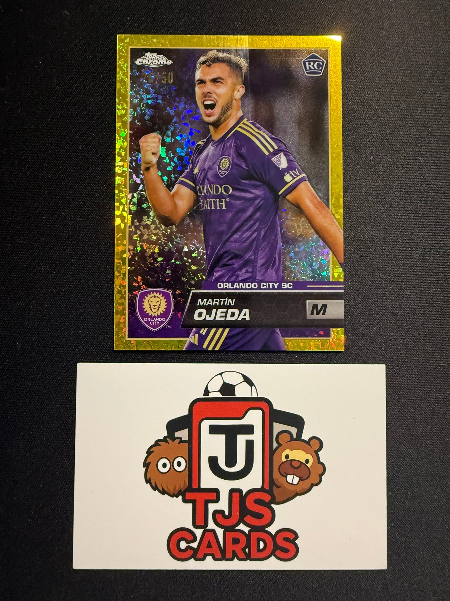Martin Ojeda - Rookie Gold Mini-Diamond /50 - TOPPS MLS Chrome 2023