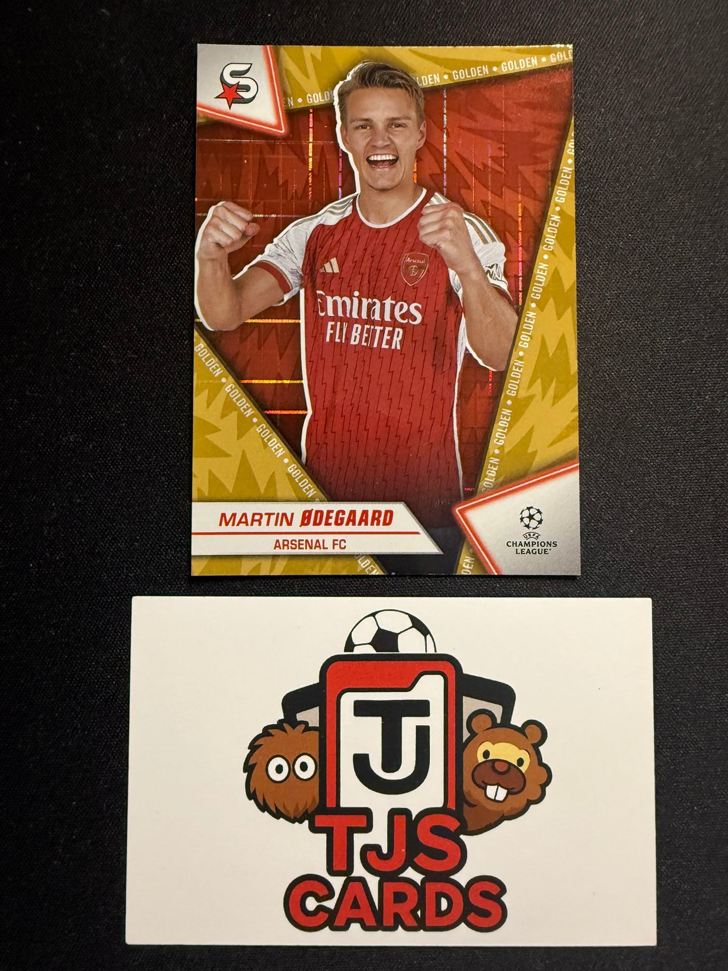 Martin Odegaard - Golden /50 - TOPPS Superstars UCC 2023/24