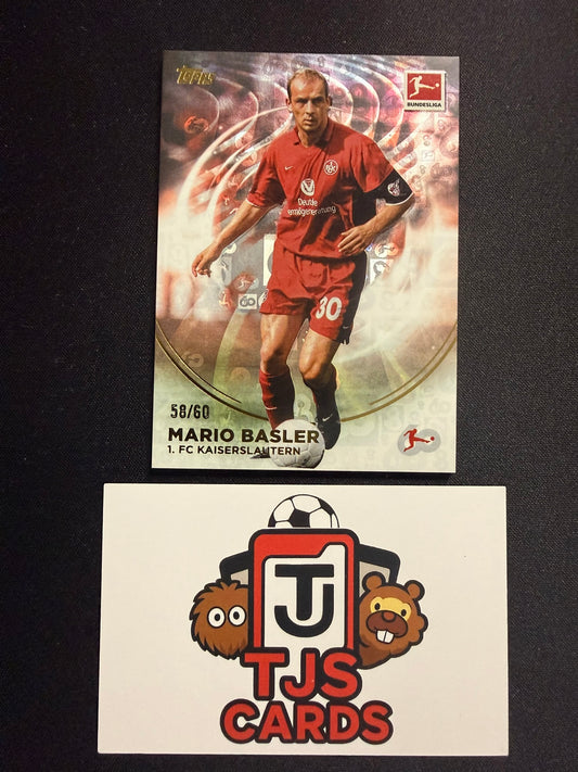Mario Basler - /60 - TOPPS Bundesliga 60 Years 2023/24