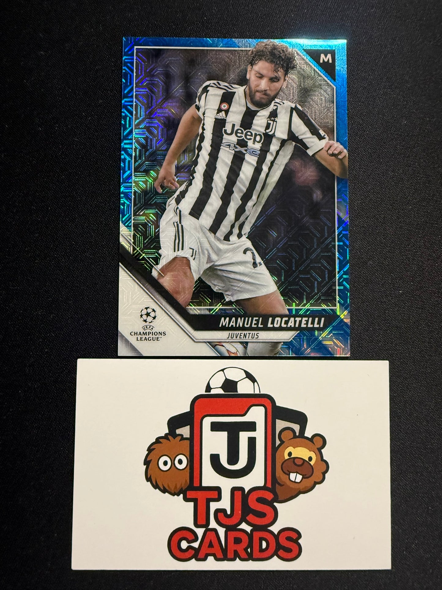 Manuel Locatelli - Blue Mojo /75 - TOPPS Japan UCL 2021/22