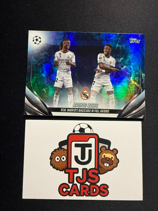 Madrid Magic - Blue Inferno /125 - TOPPS UCC 2023/24