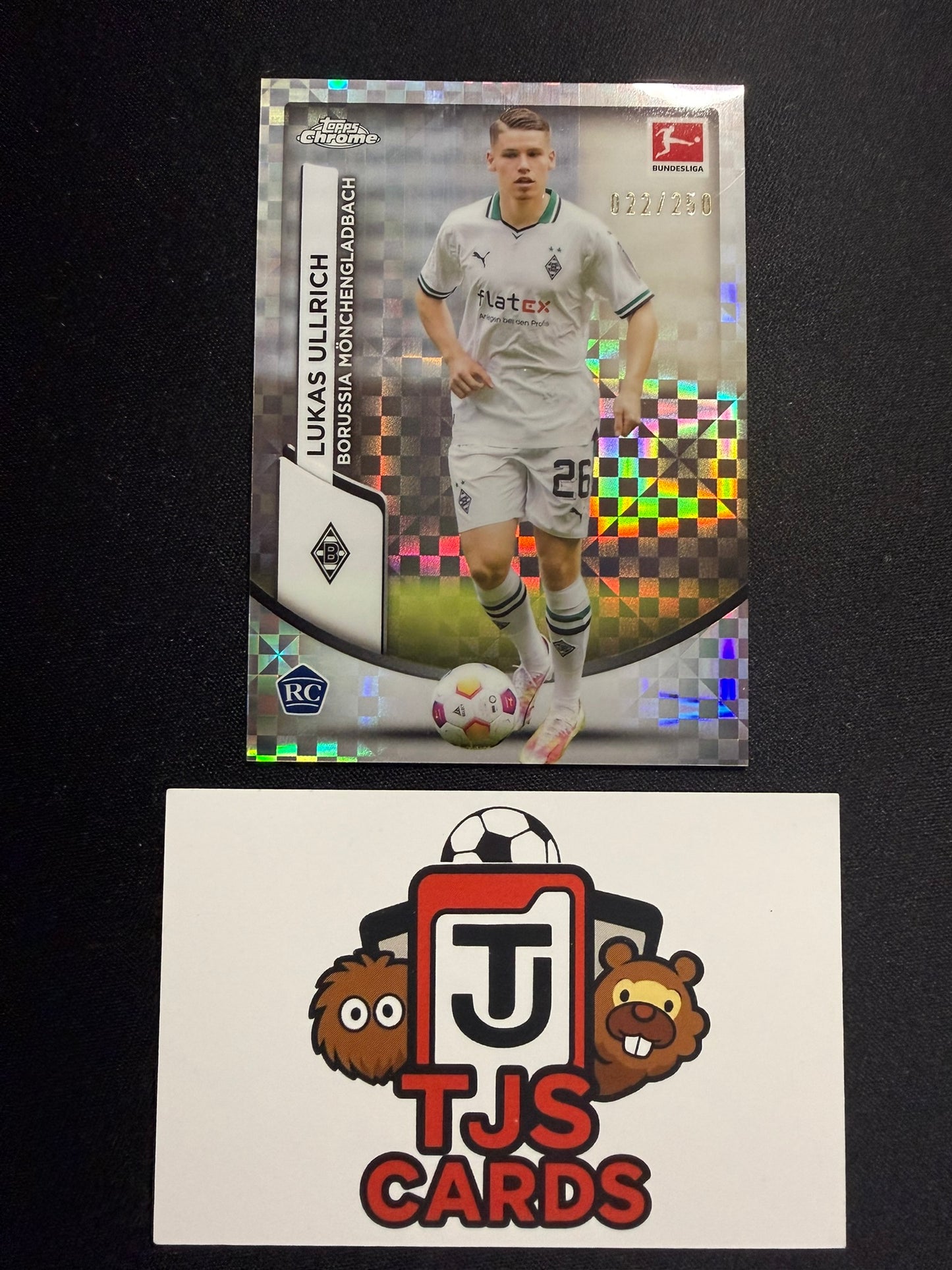 Lukas Ullrich - Rookie X-Fractor /250 - TOPPS Bundesliga Chrome 2023/24