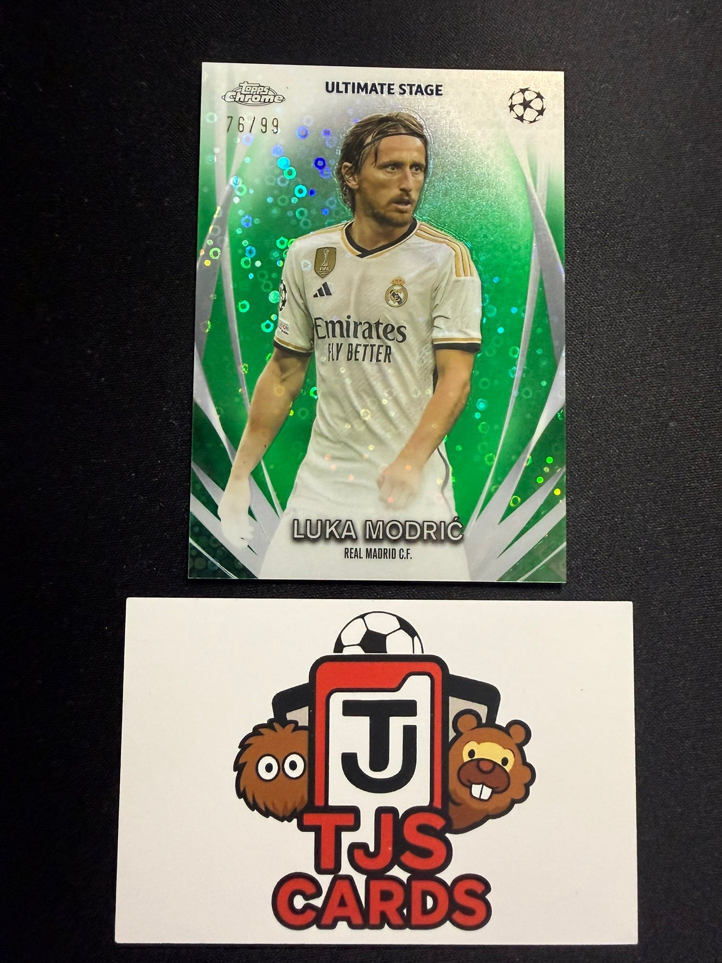 Luka Modric - Green Ultimate Stage /99 - TOPPS UCC 2023/24
