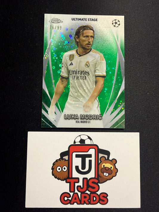 Luka Modric - Green Ultimate Stage /99 - TOPPS UCC 2023/24
