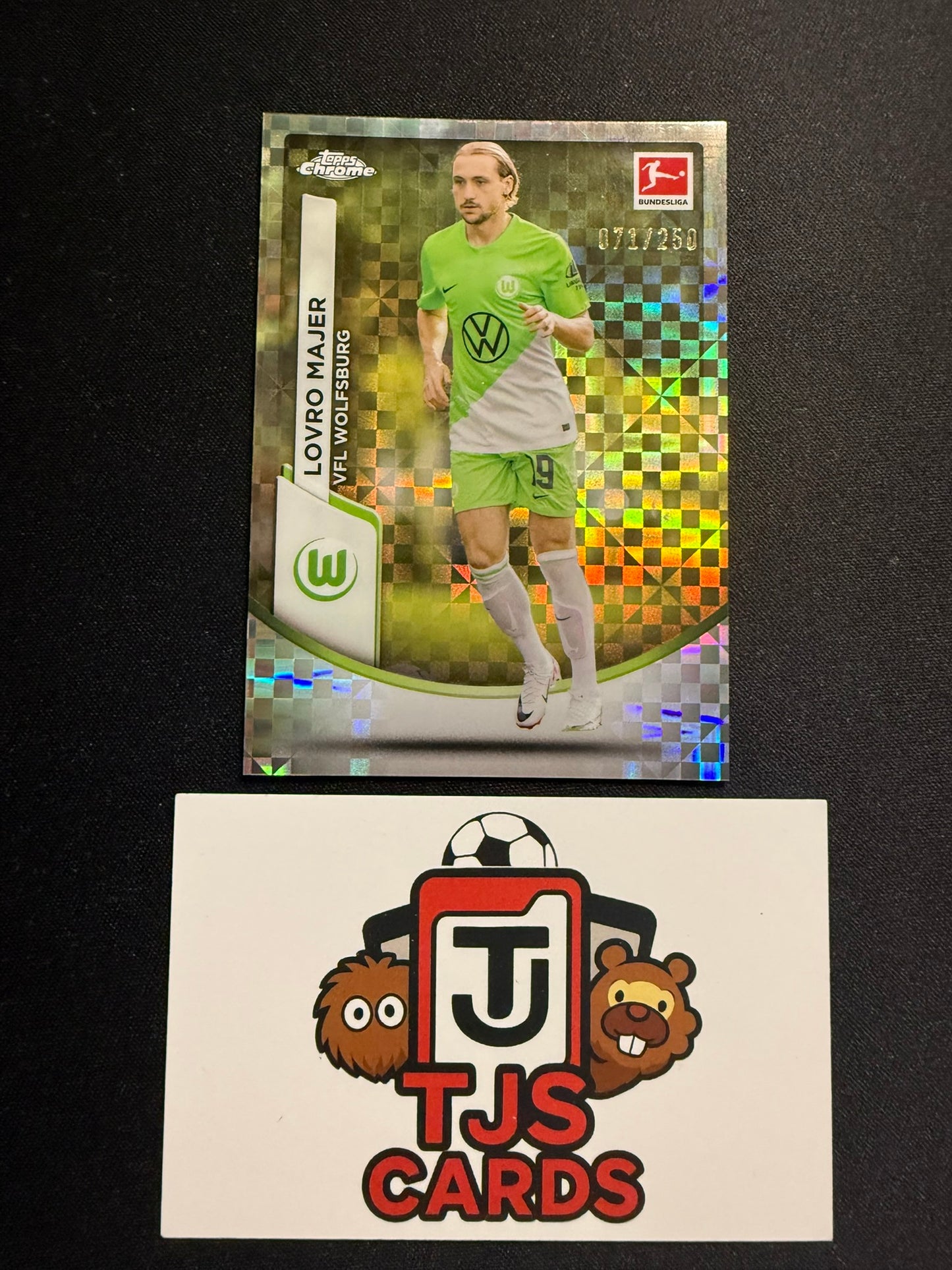 Lovro Majer - X-Fractor /250 - TOPPS Bundesliga Chrome 2023/24