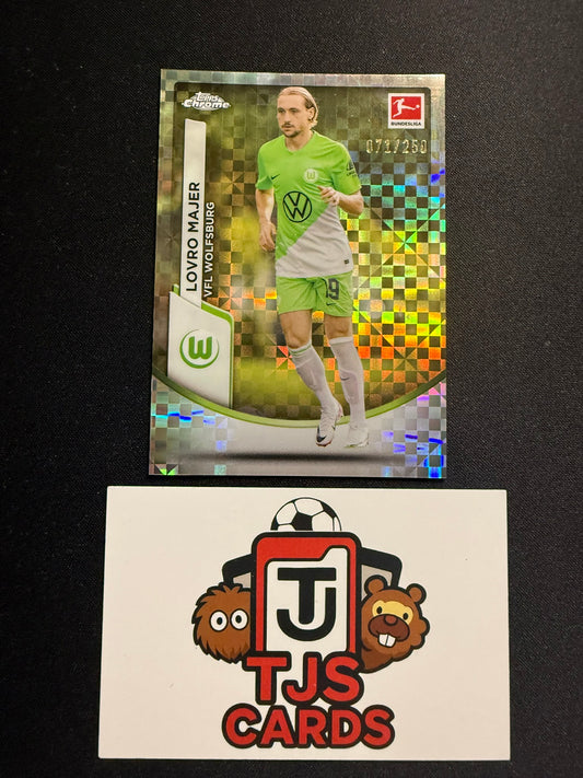 Lovro Majer - X-Fractor /250 - TOPPS Bundesliga Chrome 2023/24