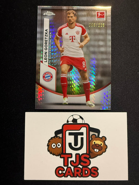 Leon Goretzka - Prism /225 - TOPPS Bundesliga Chrome 2023/24