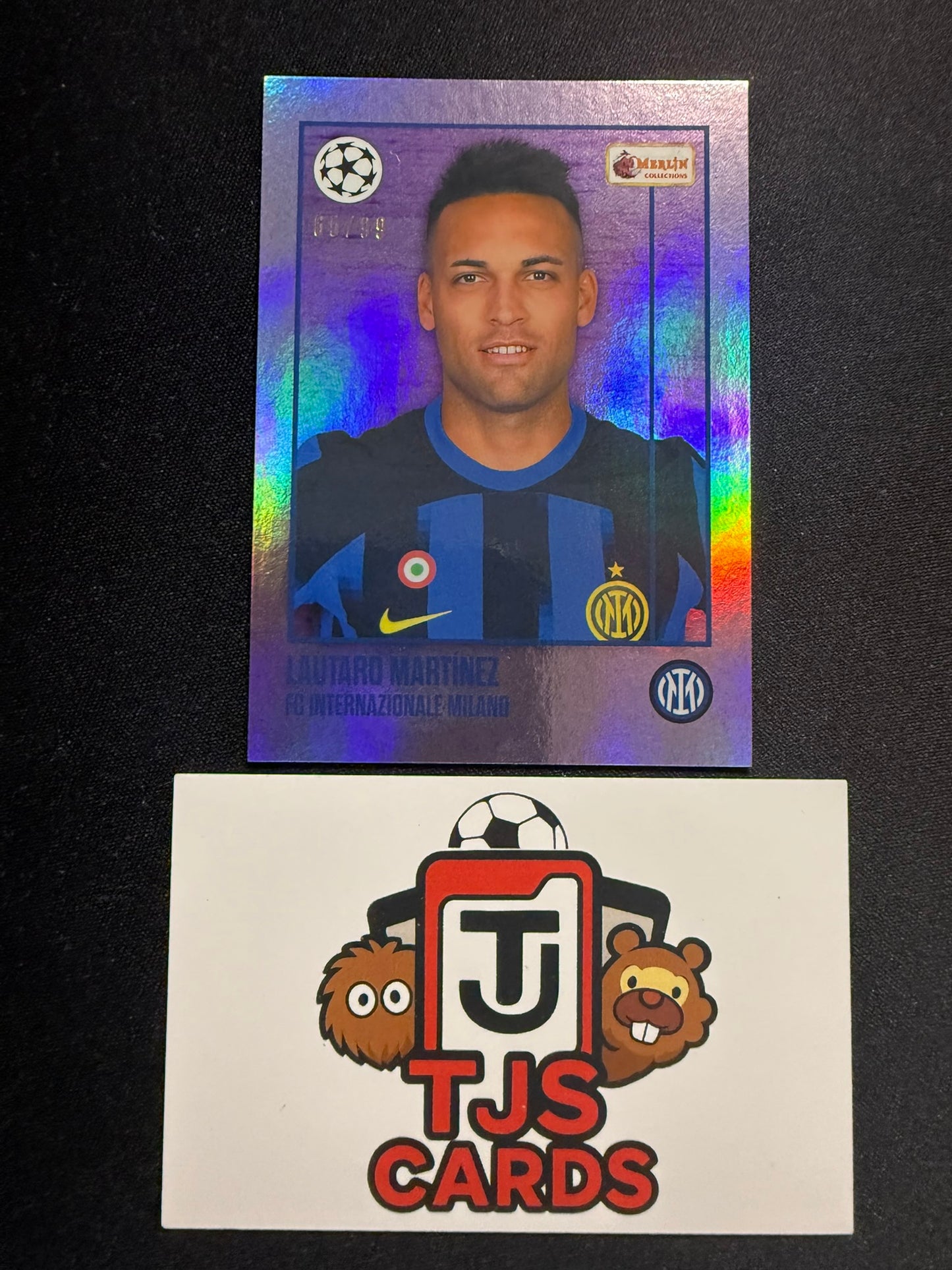Lautaro Martinez - Purple /99 - TOPPS Merlin Heritage UCC 2023/24