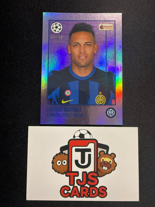 Lautaro Martinez - Purple /99 - TOPPS Merlin Heritage UCC 2023/24