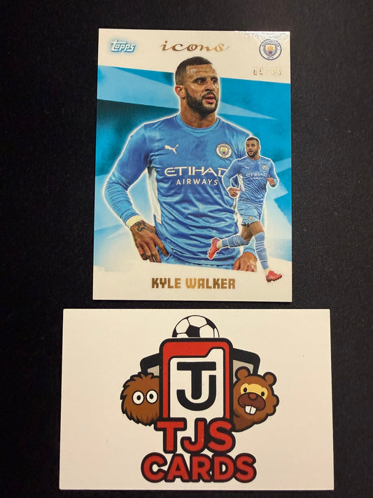 Kyle Walker - Icons /99 - TOPPS Manchester City Team Set 2021/22