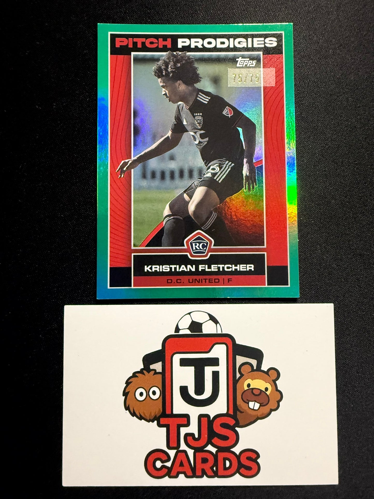 Kristian Fletcher - Rookie Green /75 - TOPPS MLS 2023