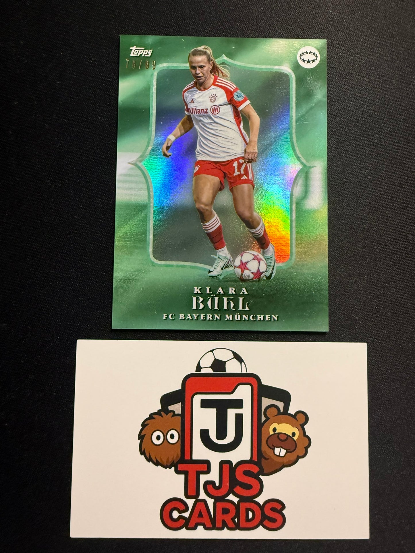 Klara Buhl - Green /99 - TOPPS Bonmati Curated Set 2023/24